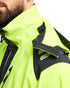 Hi-Vis Softshell Jacket - Yellow Hi-viz/Black
