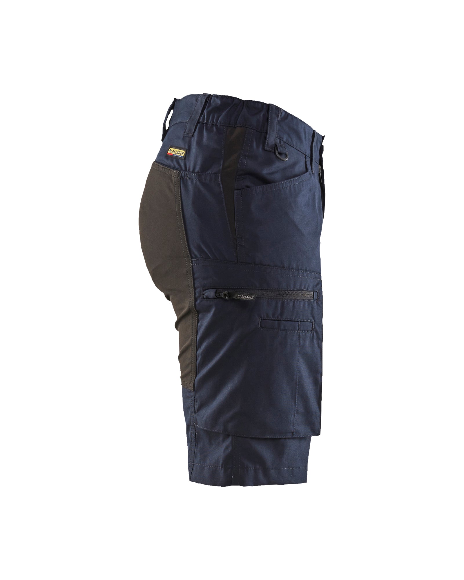 Women's Service Shorts With Stretch - Dark navy/Black