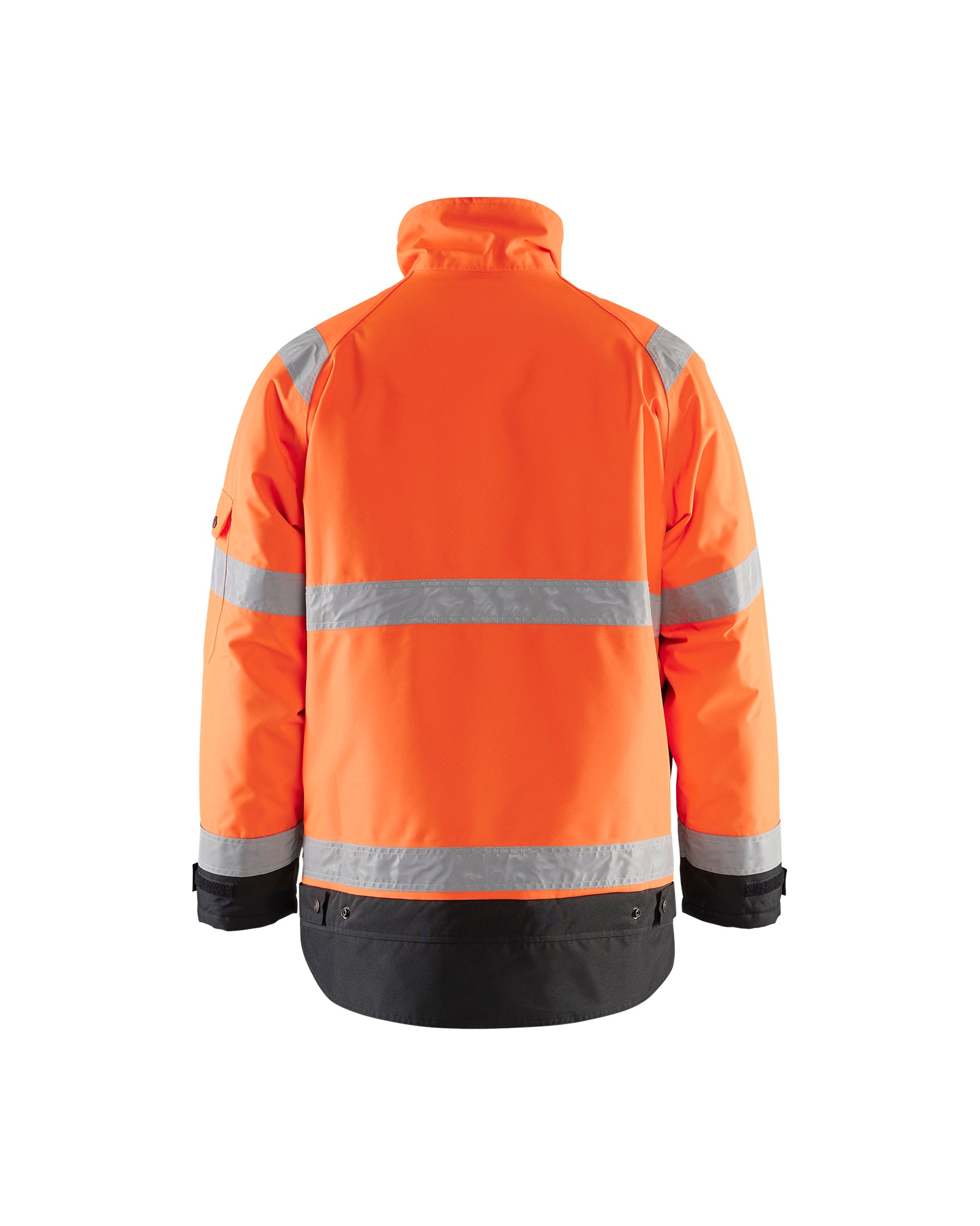 HI-VIS WINTER JACKET - Orange Hi-viz/Black