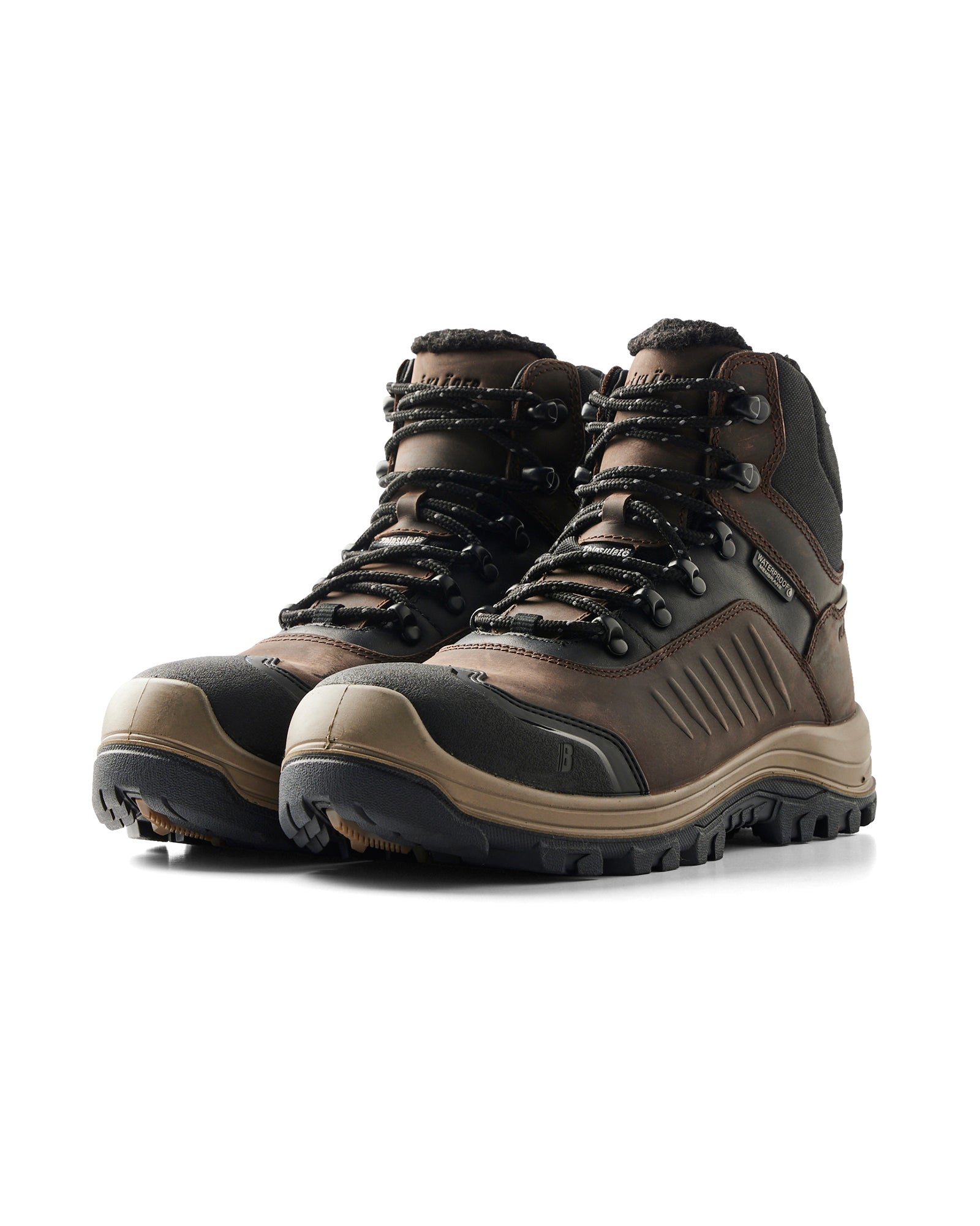 Storm 6" Safety Boot - Brown/Black