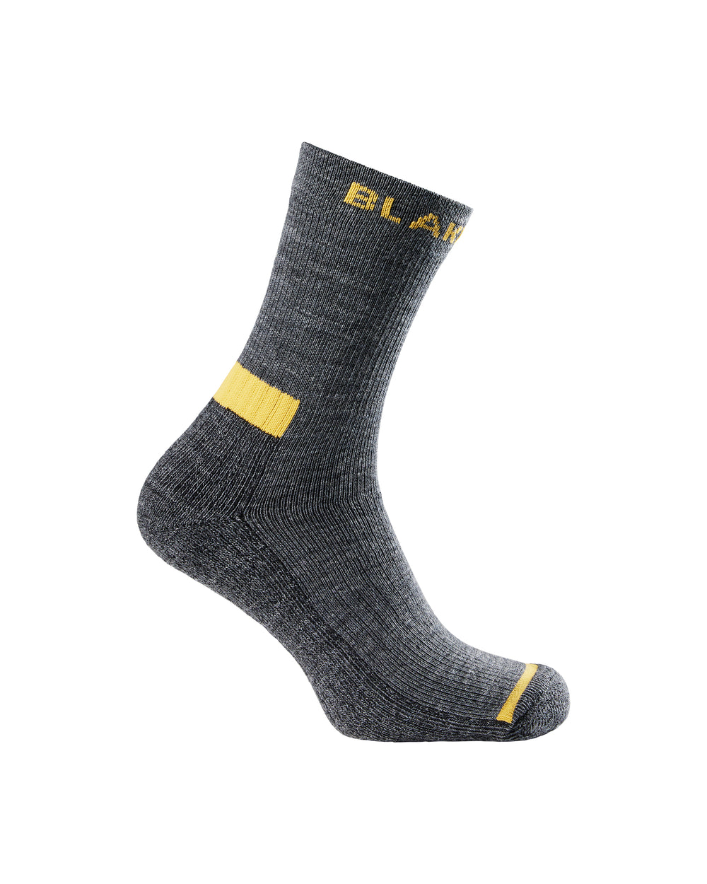 Wool Sock - Black melange
