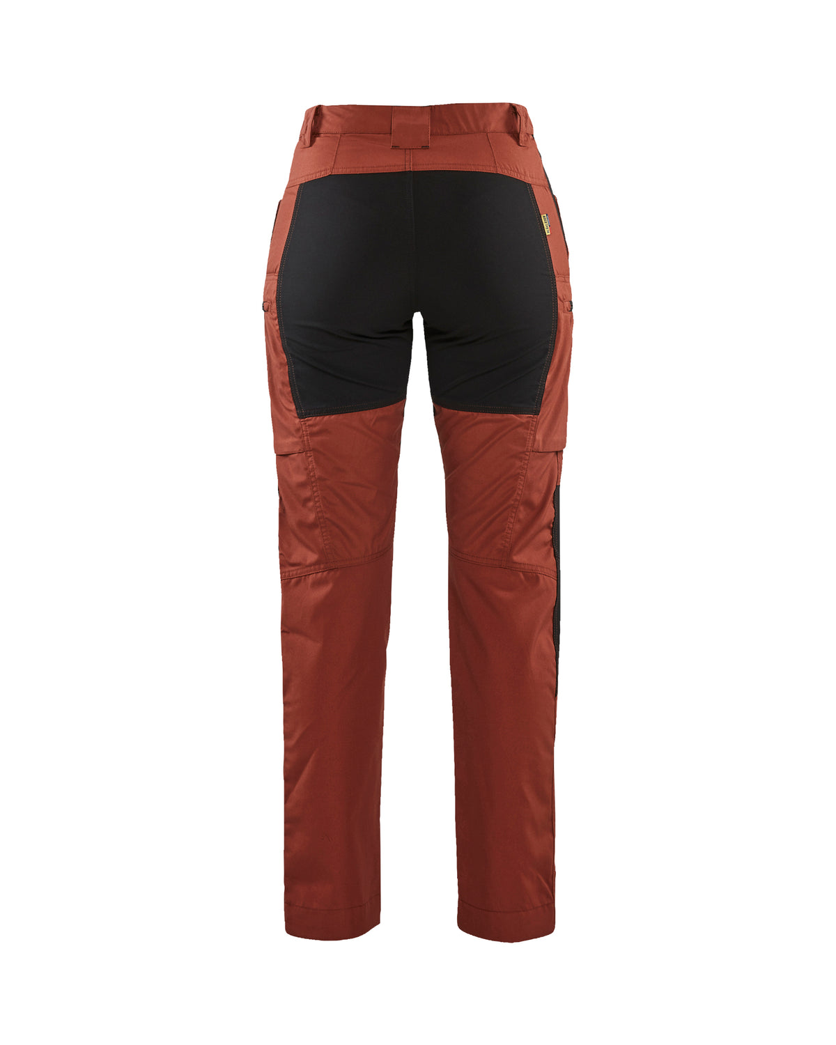 WOMEN'S SERVICE STRETCH PANTS - Burned Red/Black