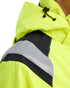 Women's Hi-Vis Shell Jacket - Yellow Hi-viz/Black
