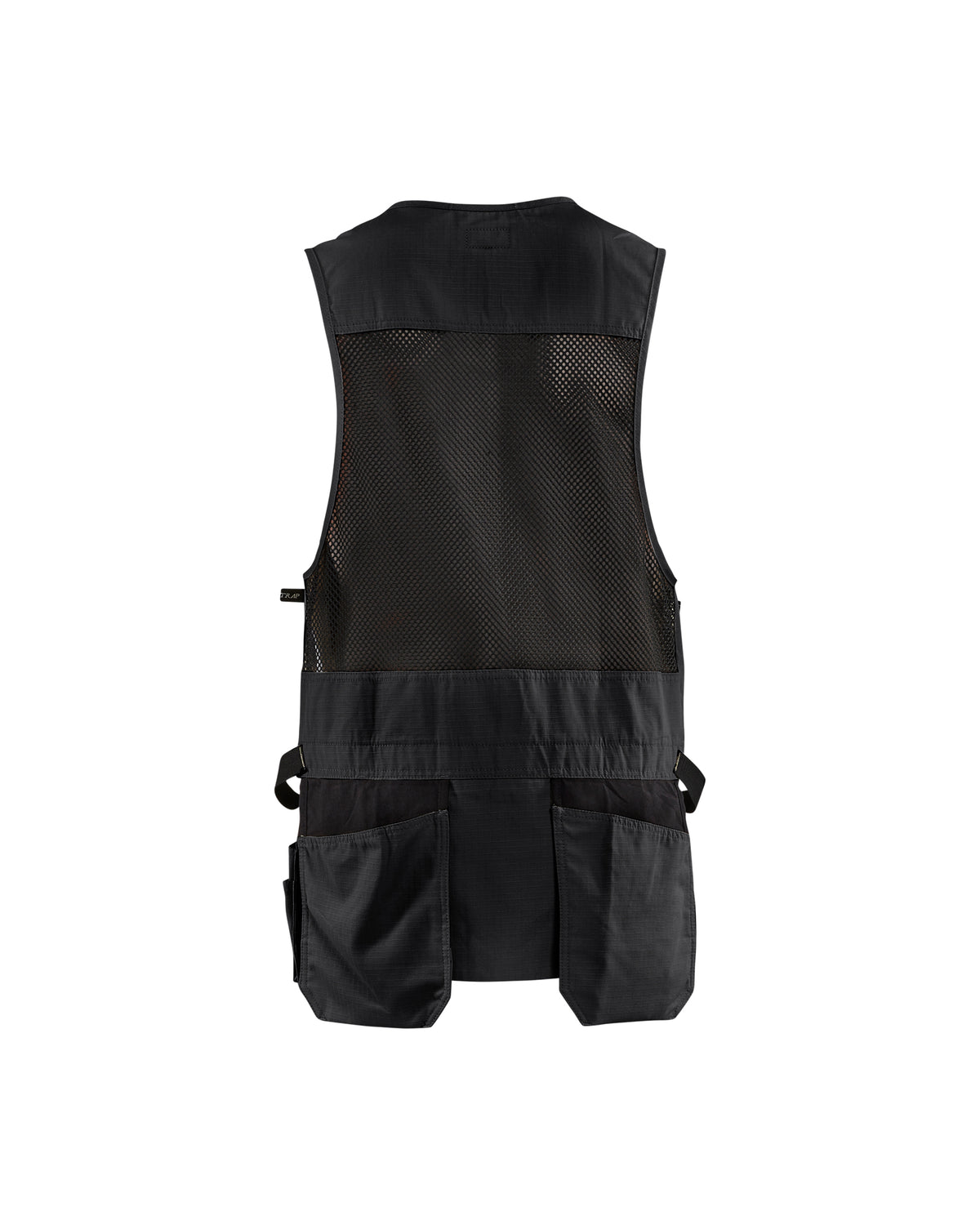 Ripstop Kangaroo Mesh Vest - Black