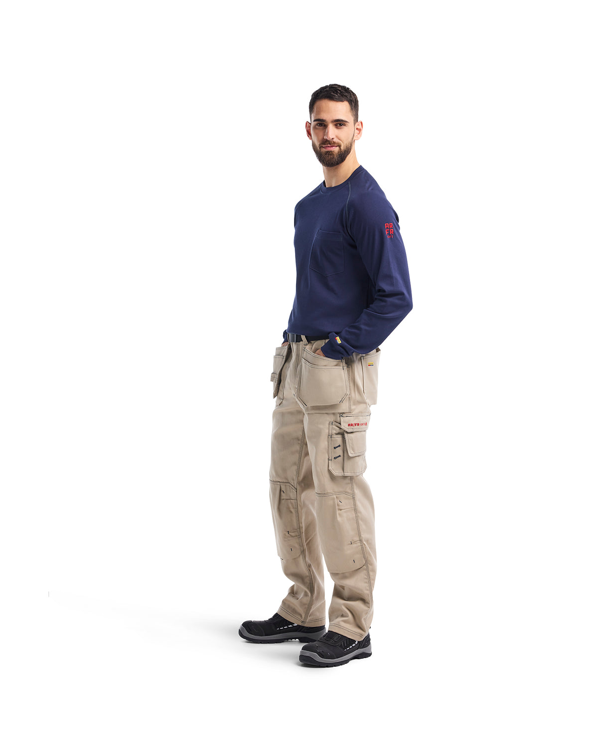 FR Light Long Sleeve T-shirt (9.1cal) - Navy blue