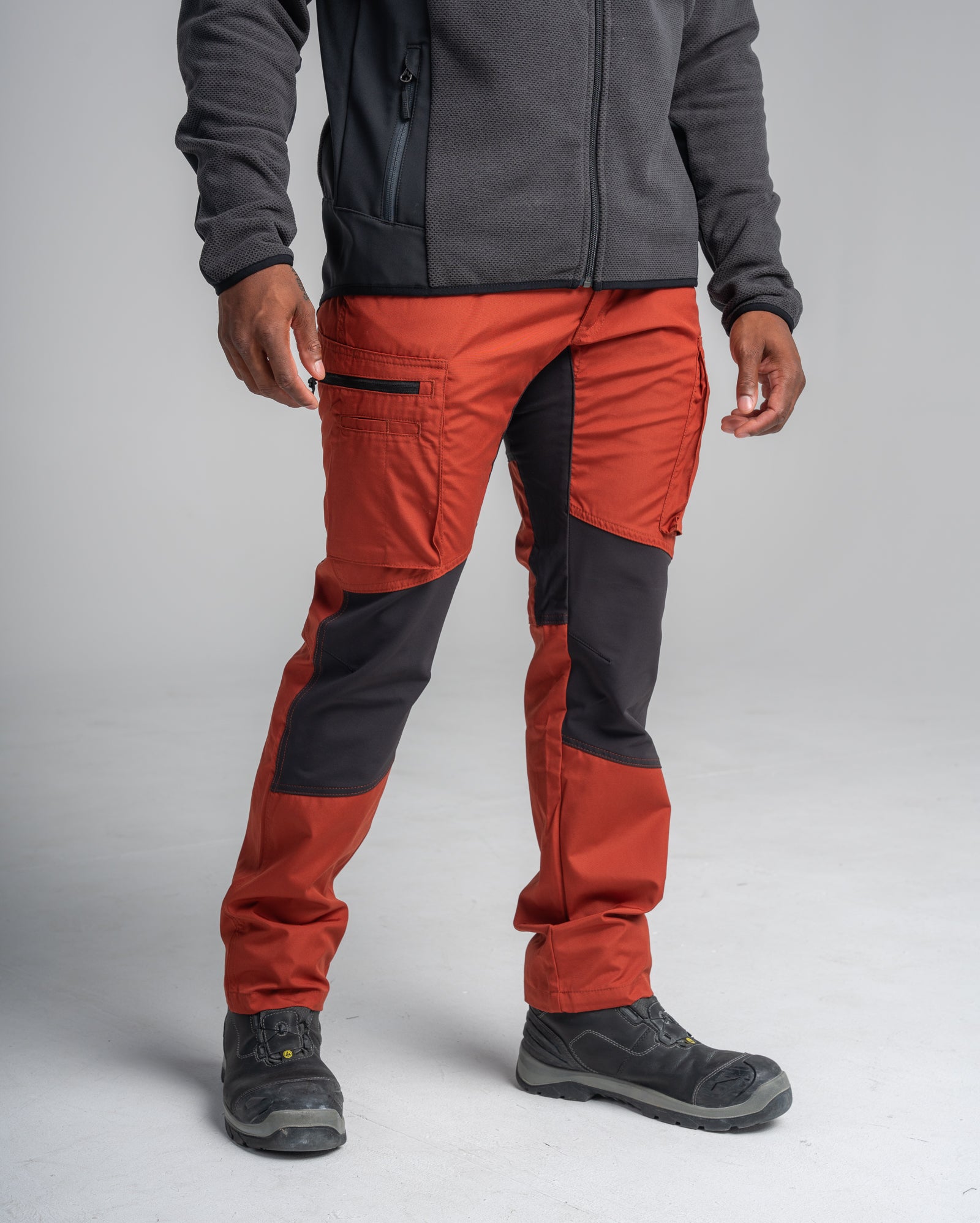 Service Pants with Stretch - Stone/Black