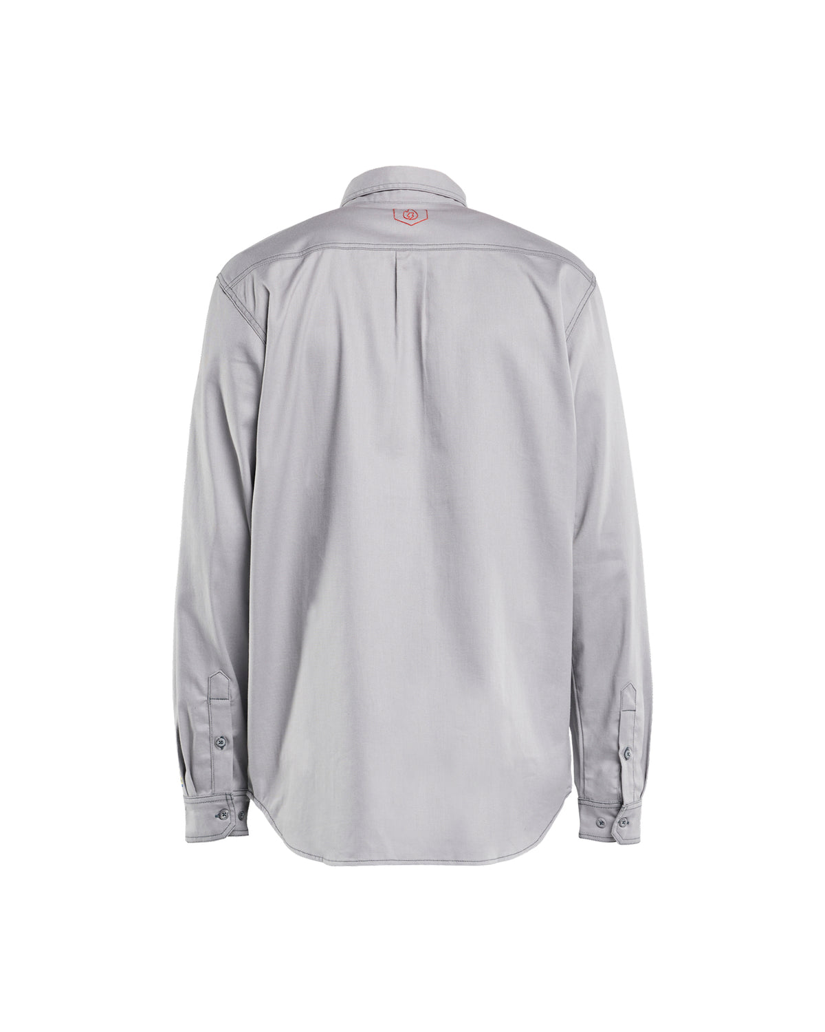 FR Button-Up Shirt - Light grey