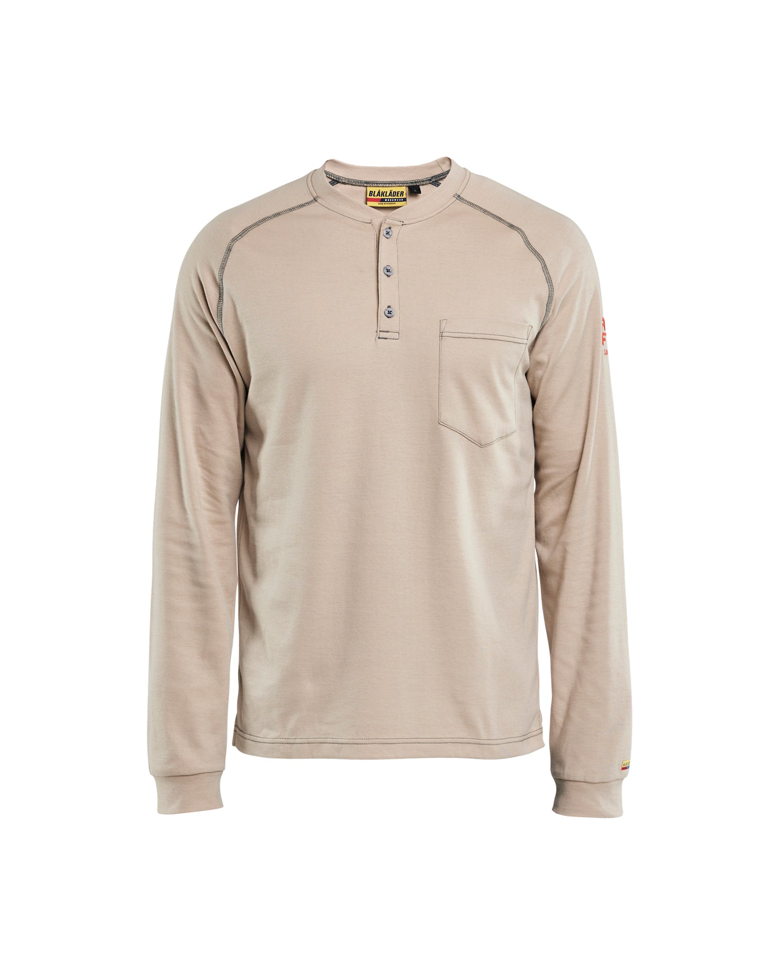 FR Light Henley (9.1cal) - Stone
