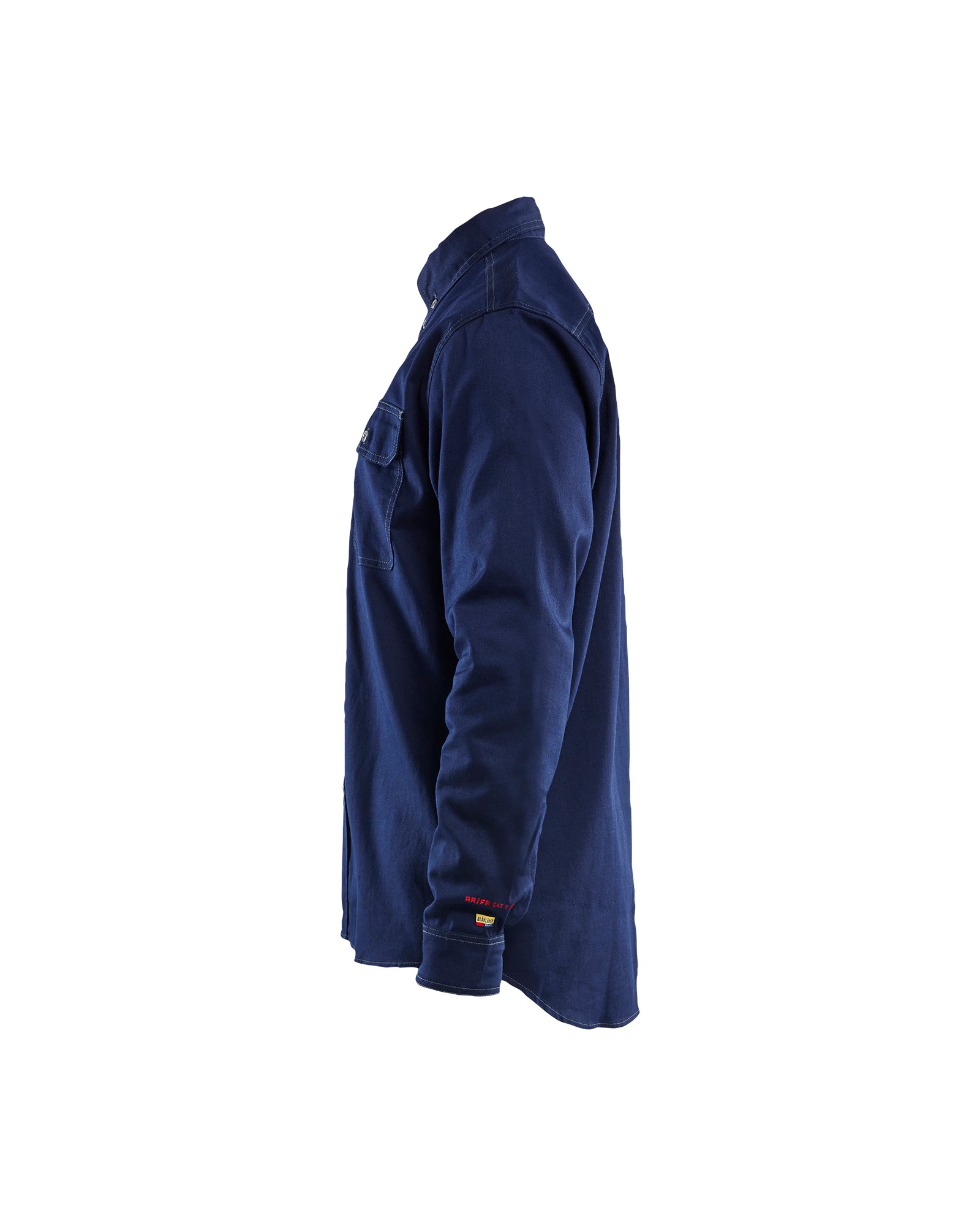 FR Button-Up Shirt - Navy blue