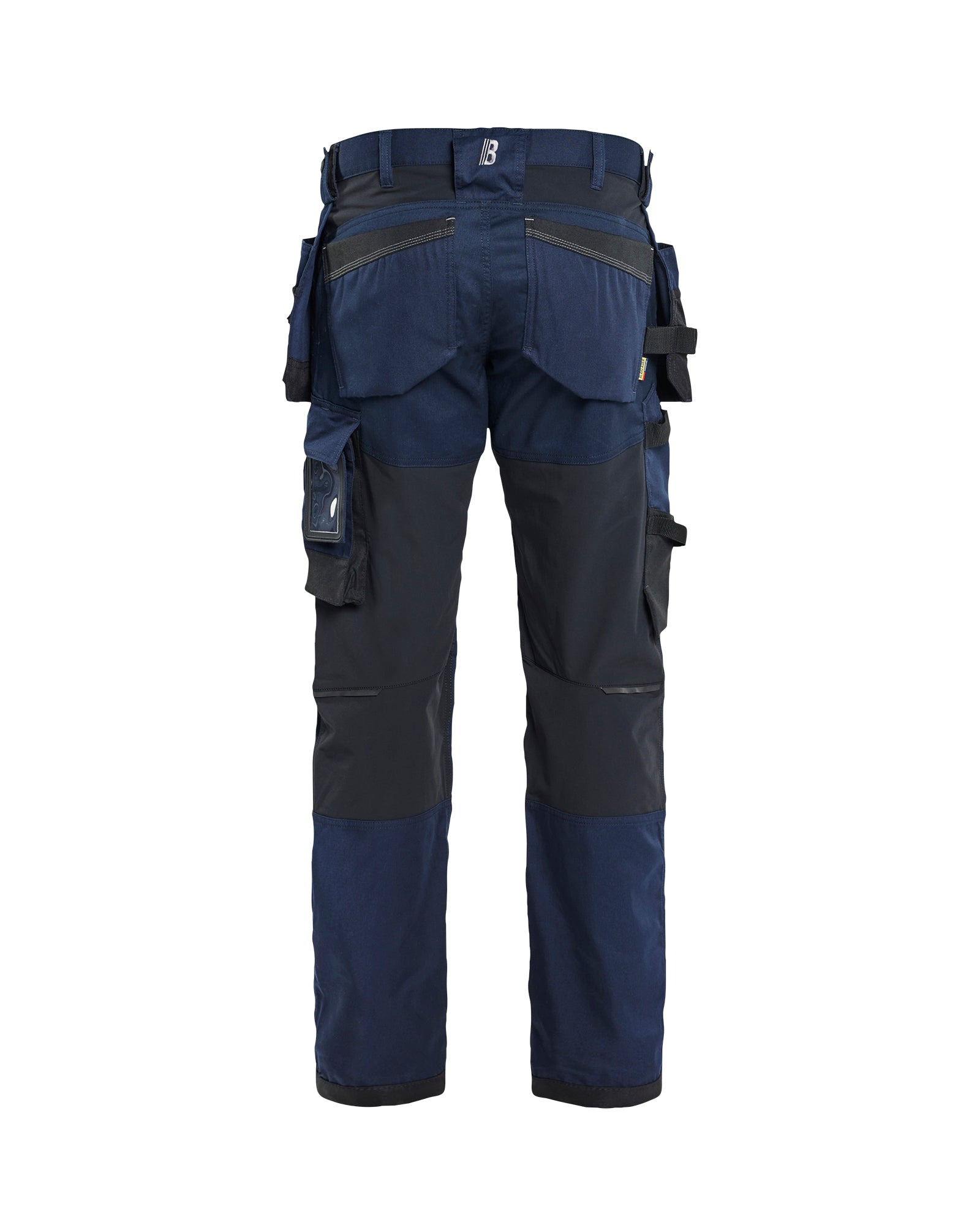 Craftsman trousers with stretch - Dark navy blue