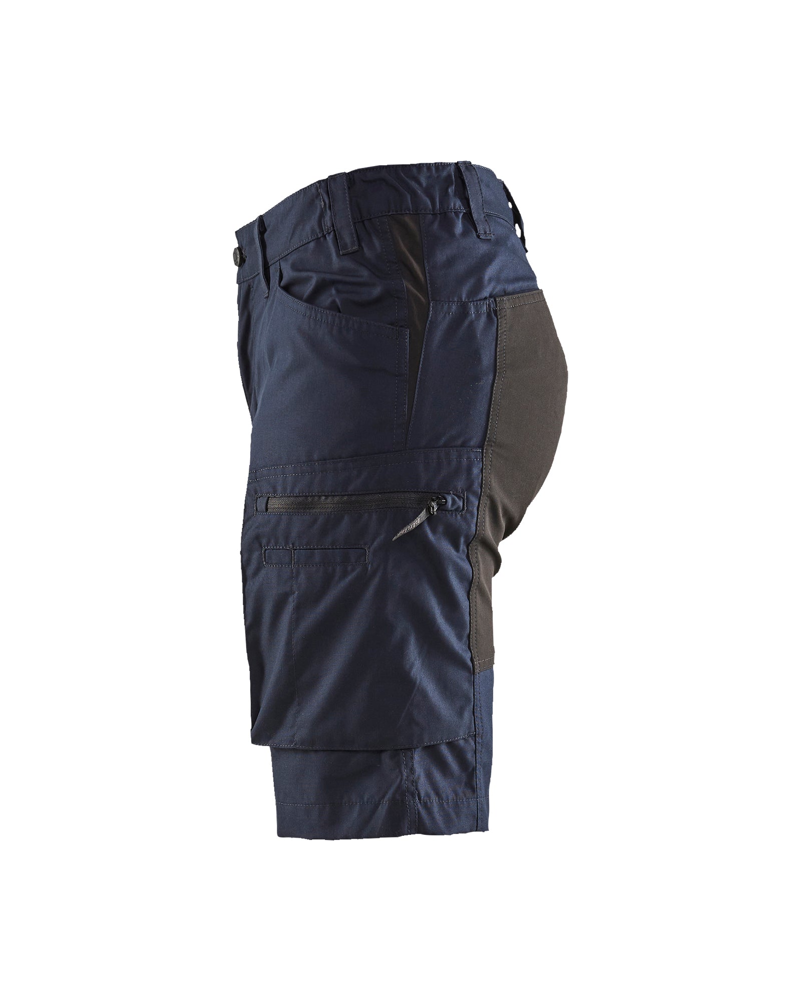 Women's Service Shorts With Stretch - Dark navy/Black