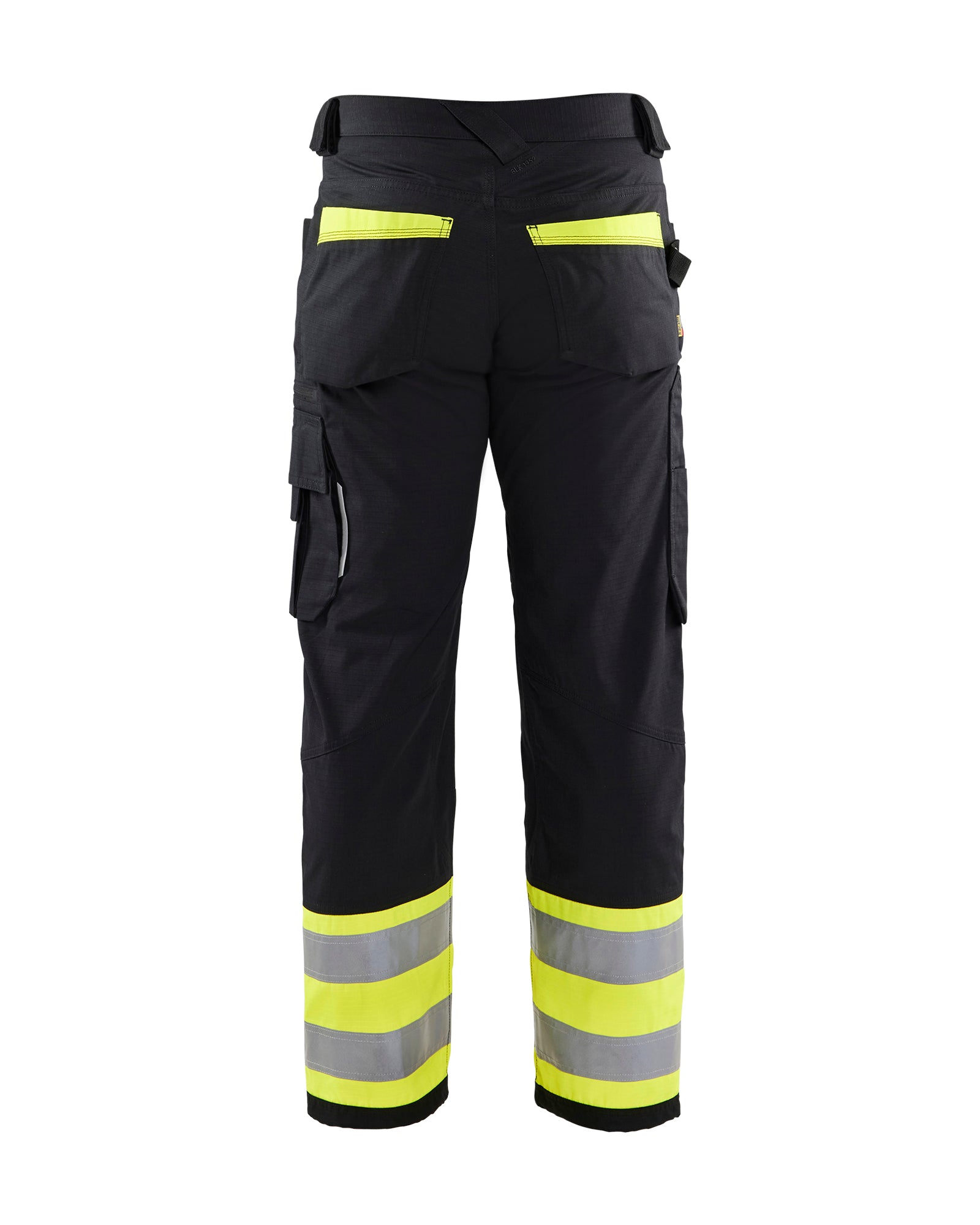 Visibility Ripstop Pants - Black/Yellow Hi-viz