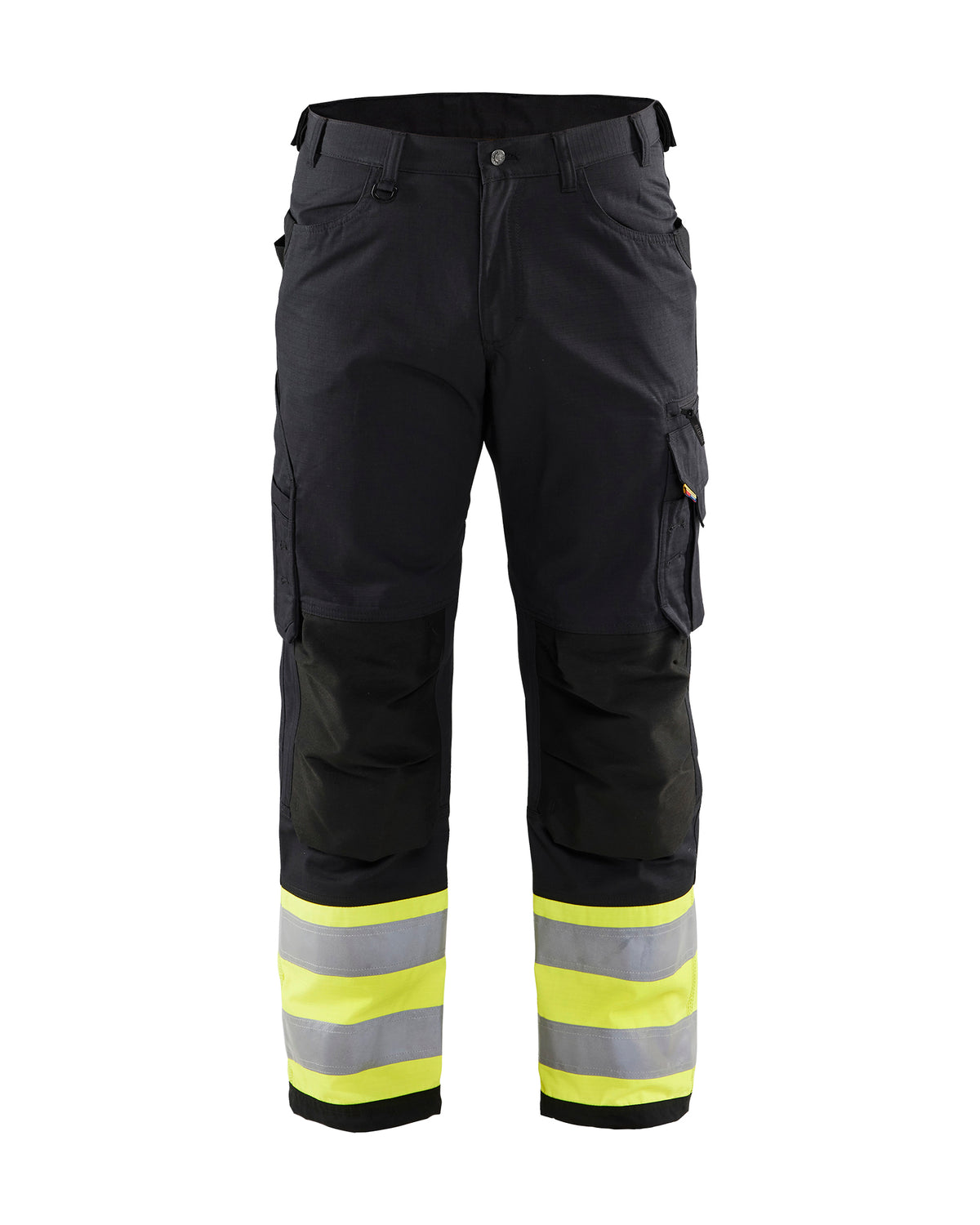Visibility Ripstop Pants - Black/Yellow Hi-viz