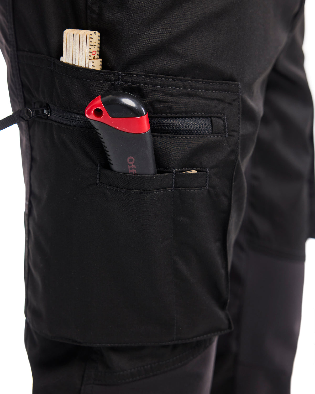 Service Pants with Stretch - Black