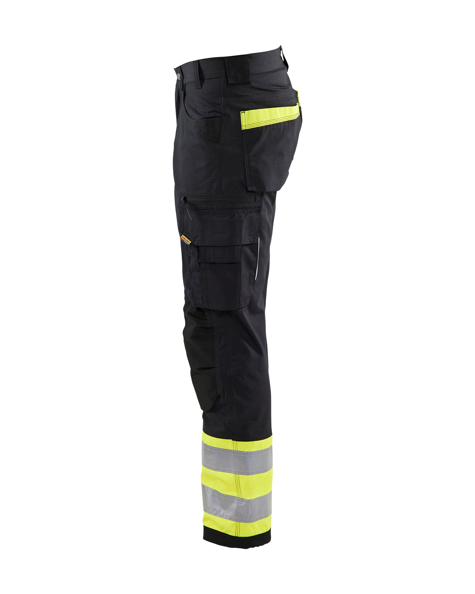 Visibility Ripstop Pants - Black/Yellow Hi-viz