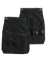 Tool pockets zipper & press stud fastening - Black