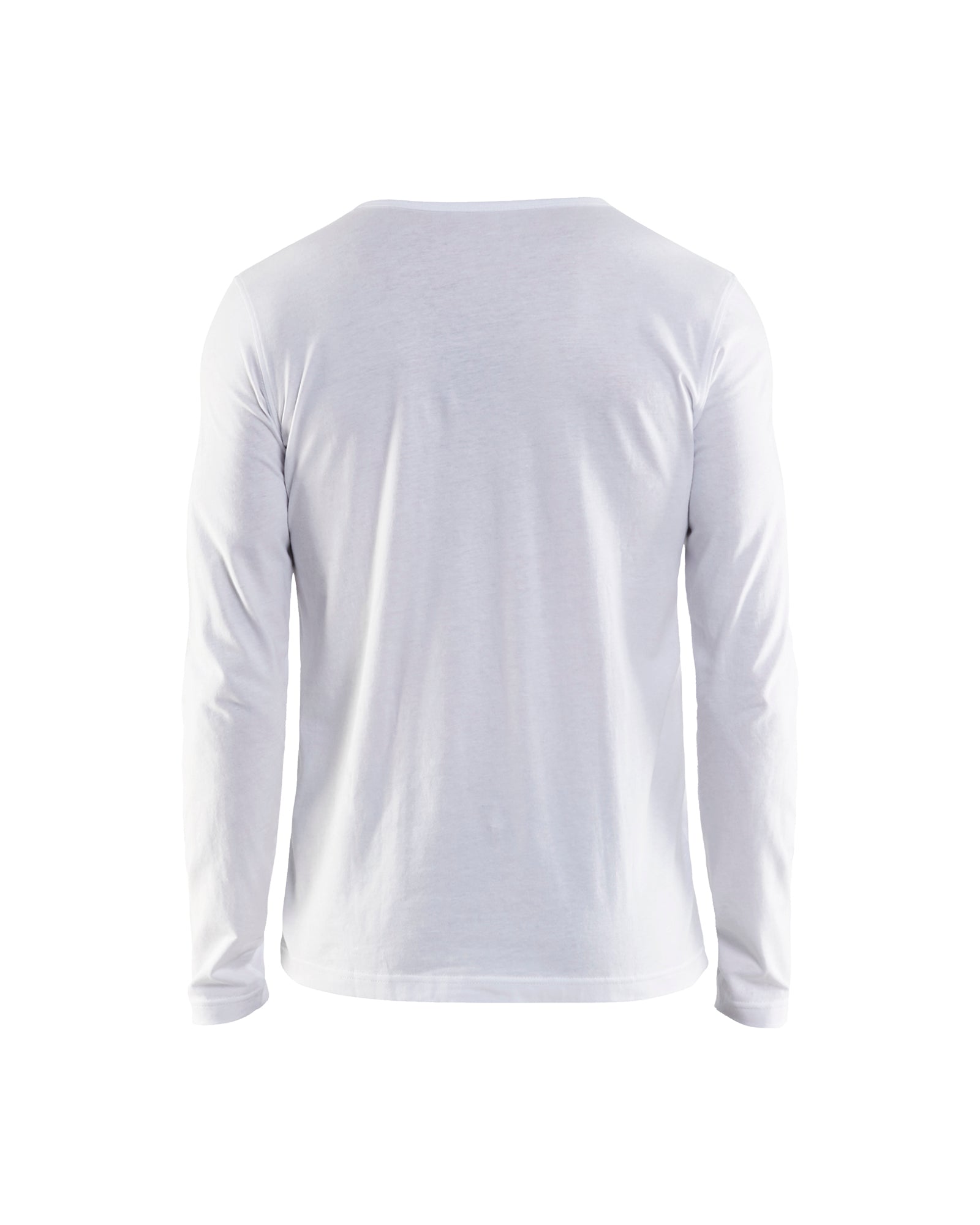 Long Sleeve Branded T-shirt - White