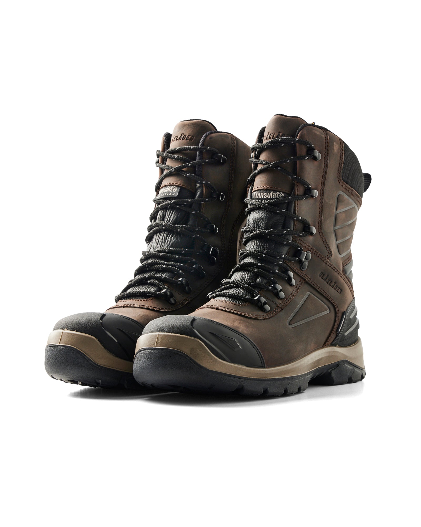 Elite 8" Safety Boot - Brown/Black