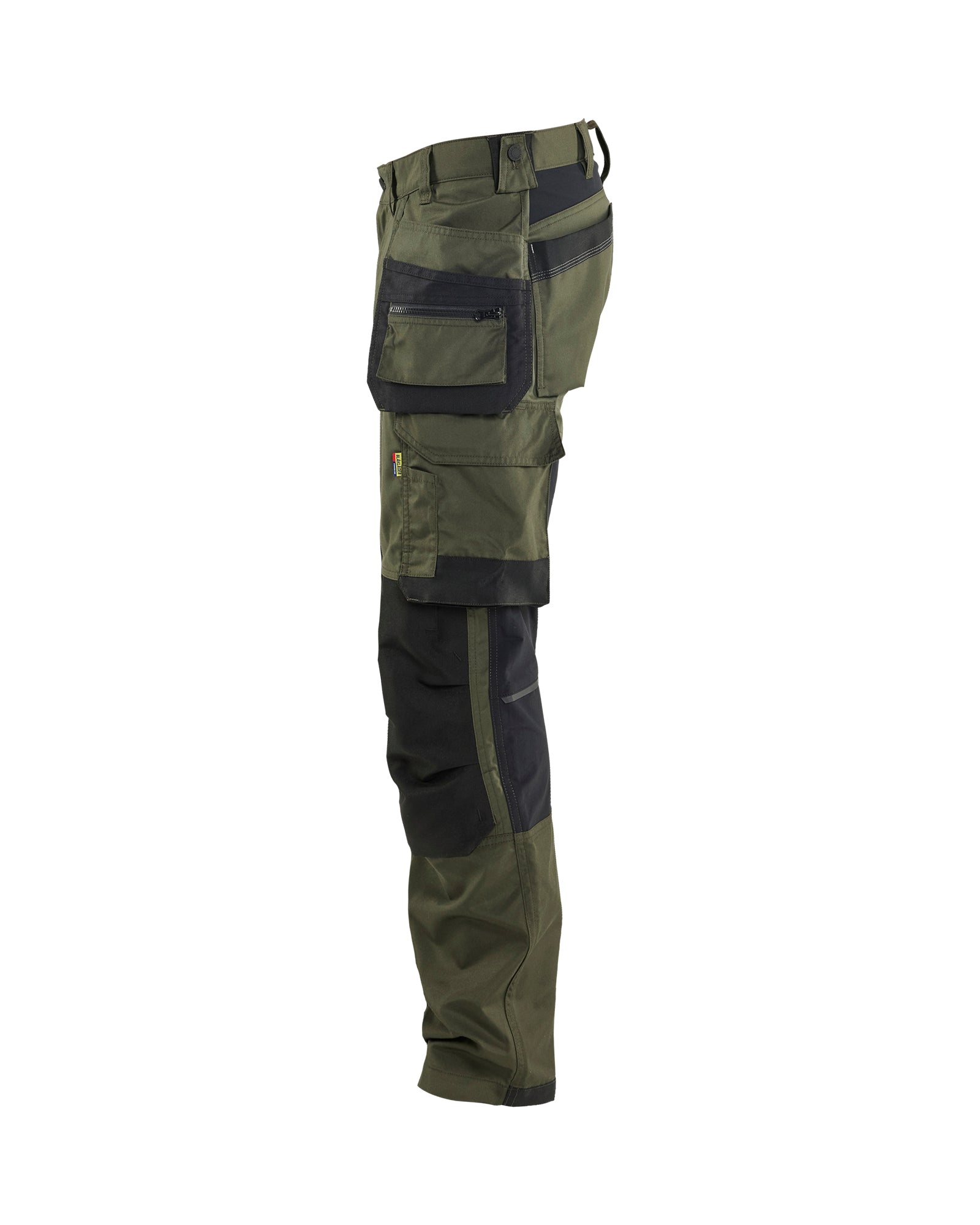 Craftsman trousers with stretch - Forest Night/Black
