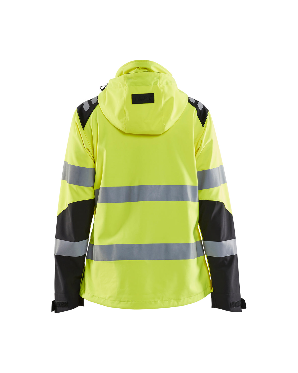 Women's Hi-Vis Softshell - Yellow Hi-viz/Black