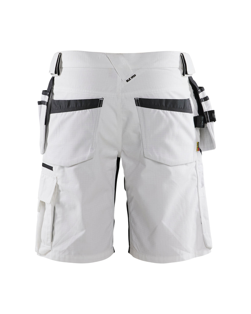 Ripstop Shorts - With Utility Pockets - White/Dark grey