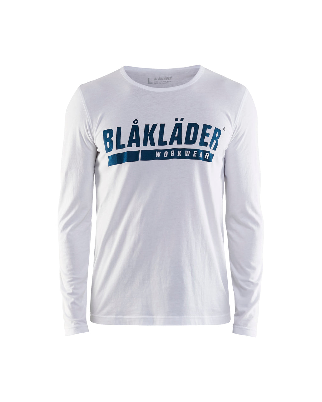 Long Sleeve Branded T-shirt - White