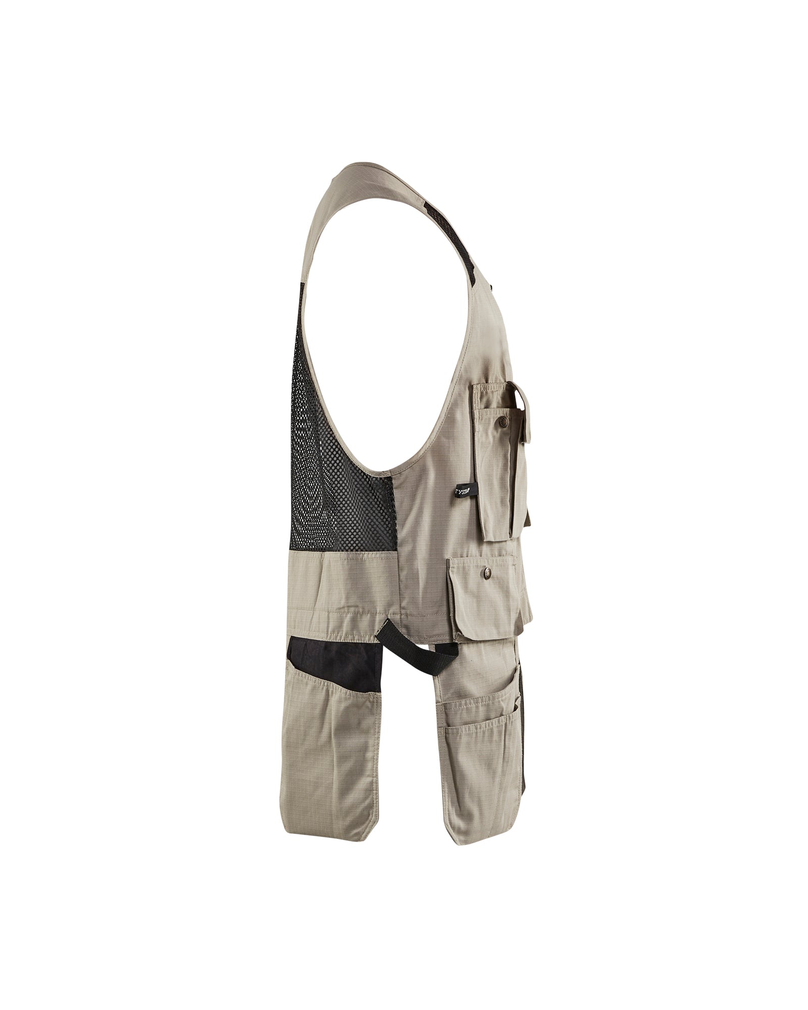 Ripstop Kangaroo Mesh Vest - Stone