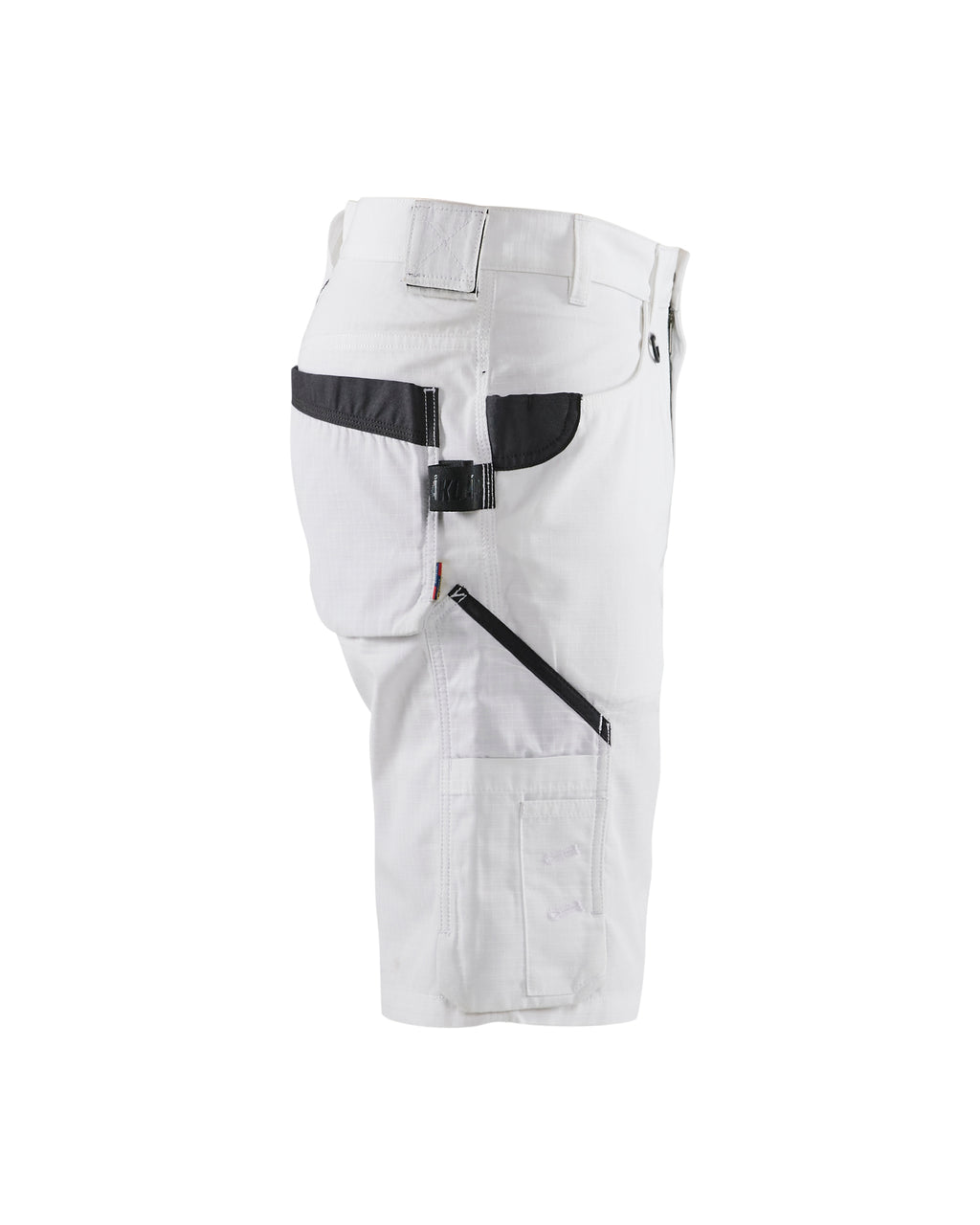 Ripstop Shorts - White/Dark grey