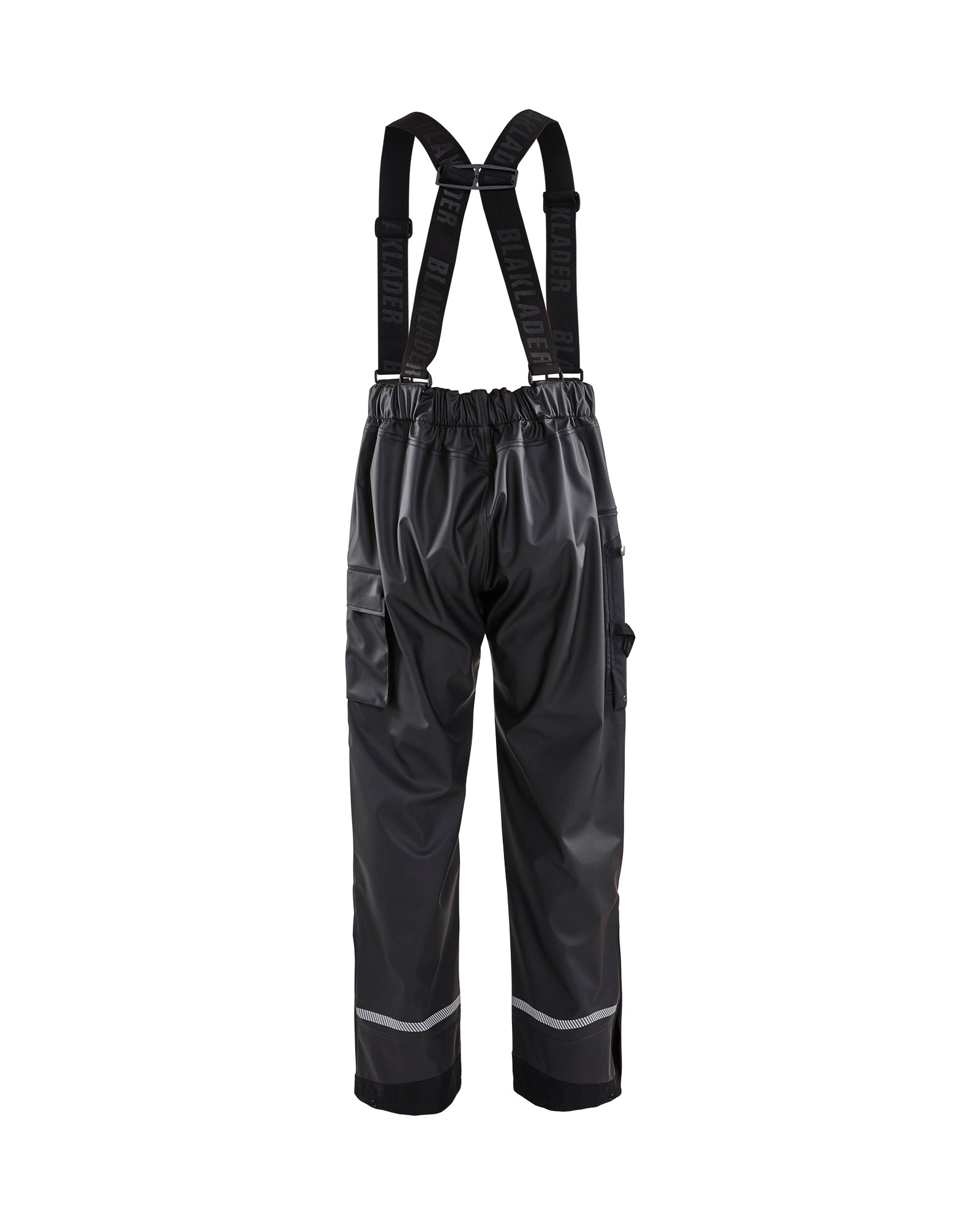 Rain Pants with Reflective Details - Black
