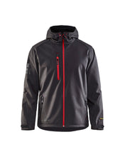 Dark grey/red