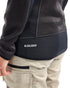 Women's Knitted Jacket - Dark grey/Black