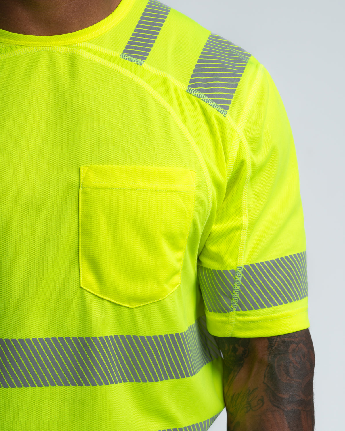 Hi-Vis Short Sleeved T-Shirt - Yellow
