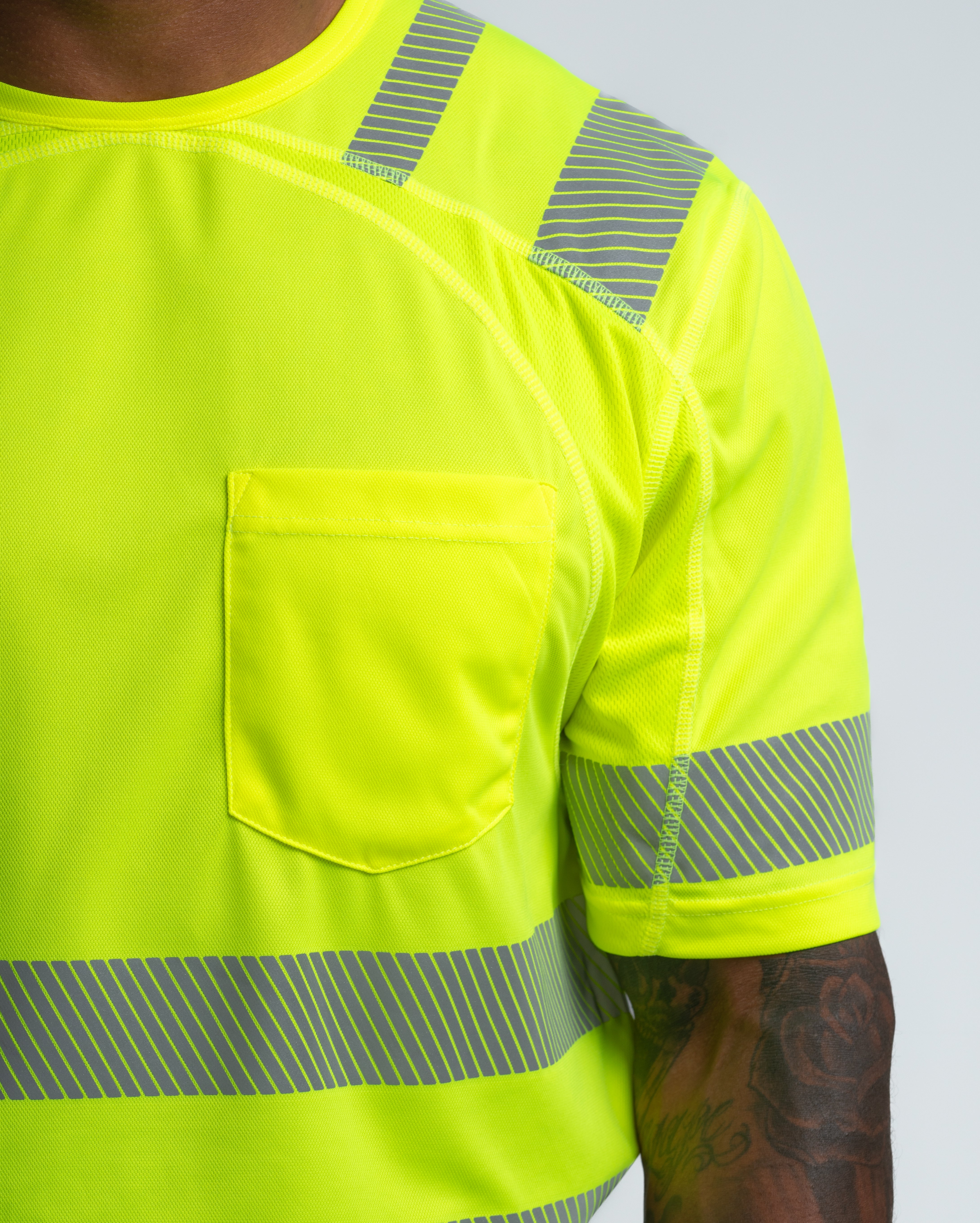 Hi-Vis Short Sleeved T-Shirt - Yellow