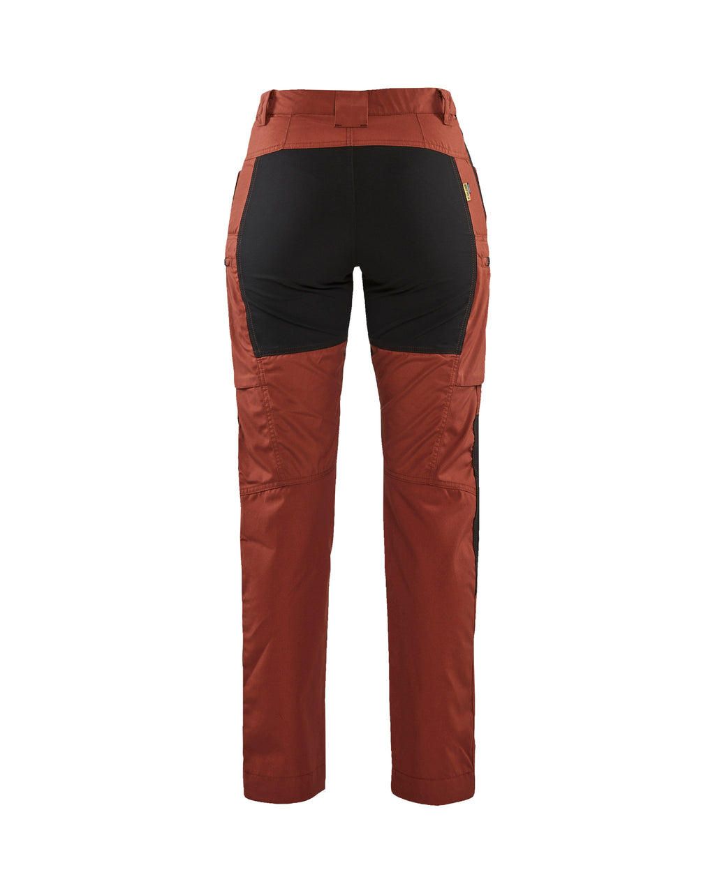 WOMEN'S SERVICE STRETCH PANTS - Burned Red/Black