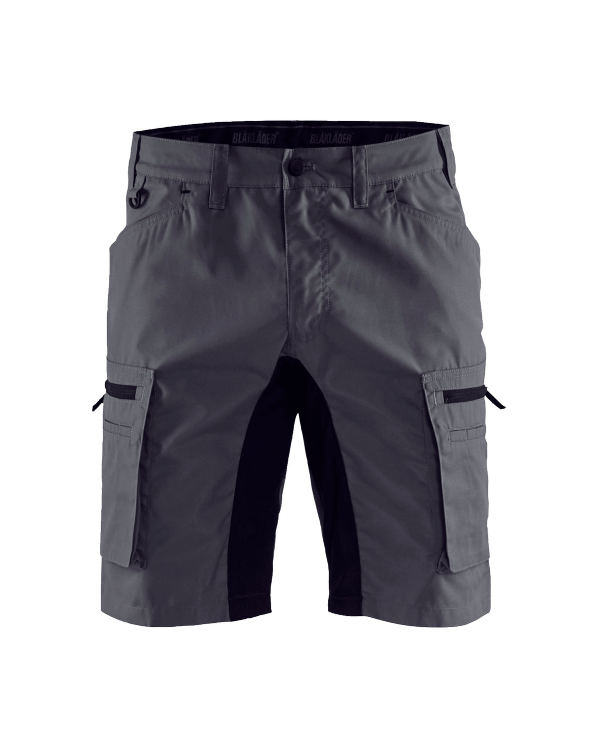 Service Shorts With Stretch - Grey/Black
