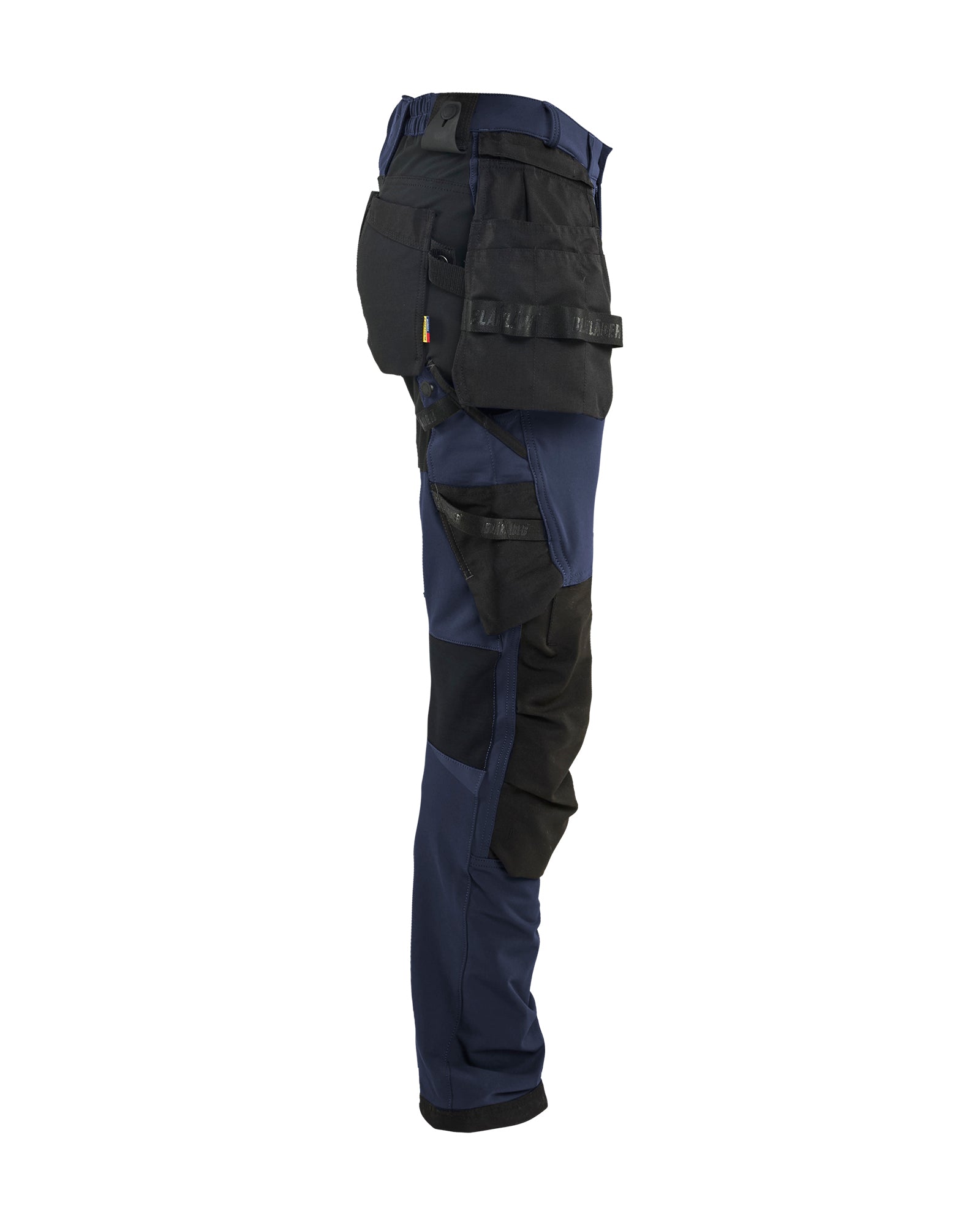 Women's 4-Way Stretch Work Pants - Dark navy/Black