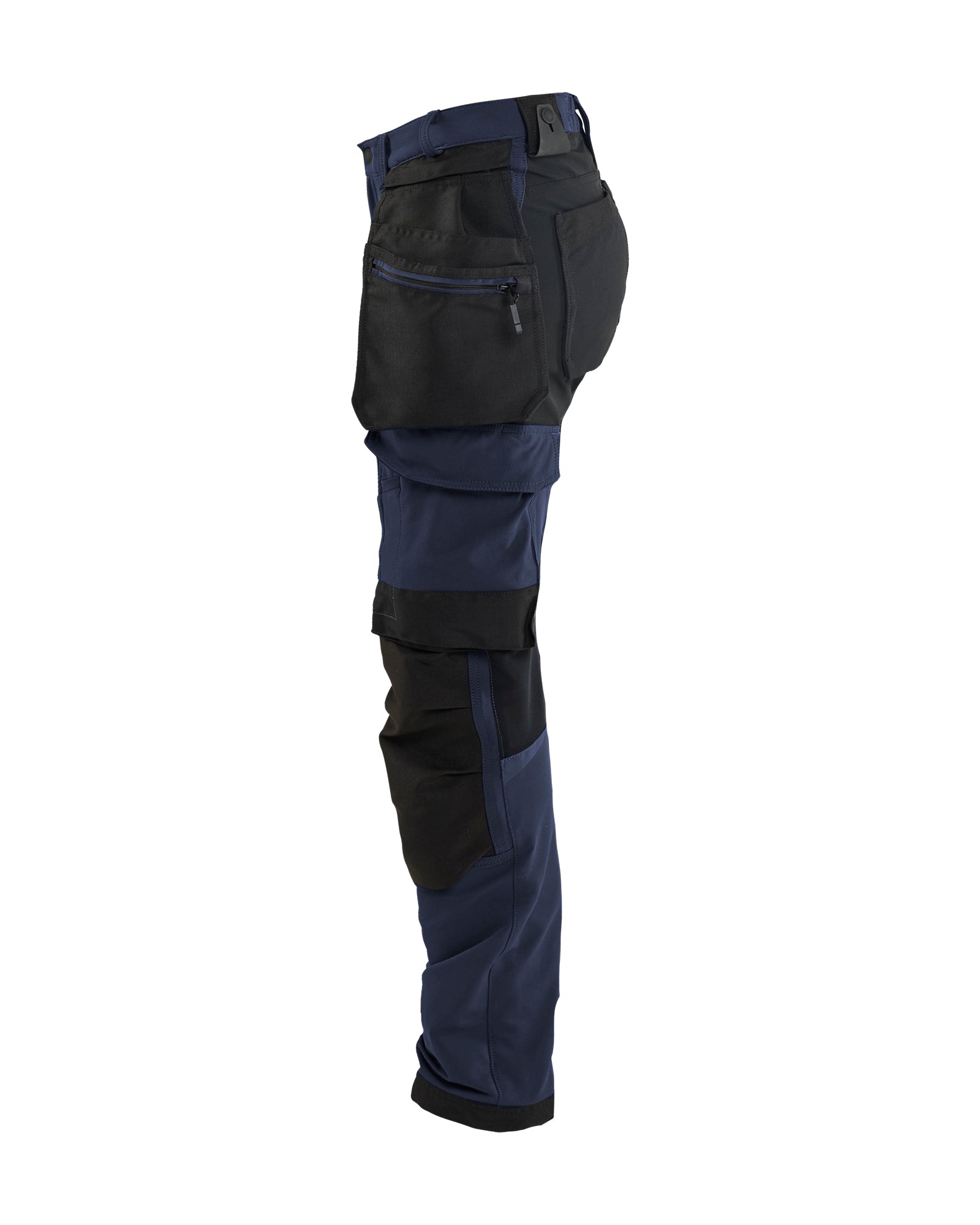 Women's 4-Way Stretch Work Pants - Dark navy/Black
