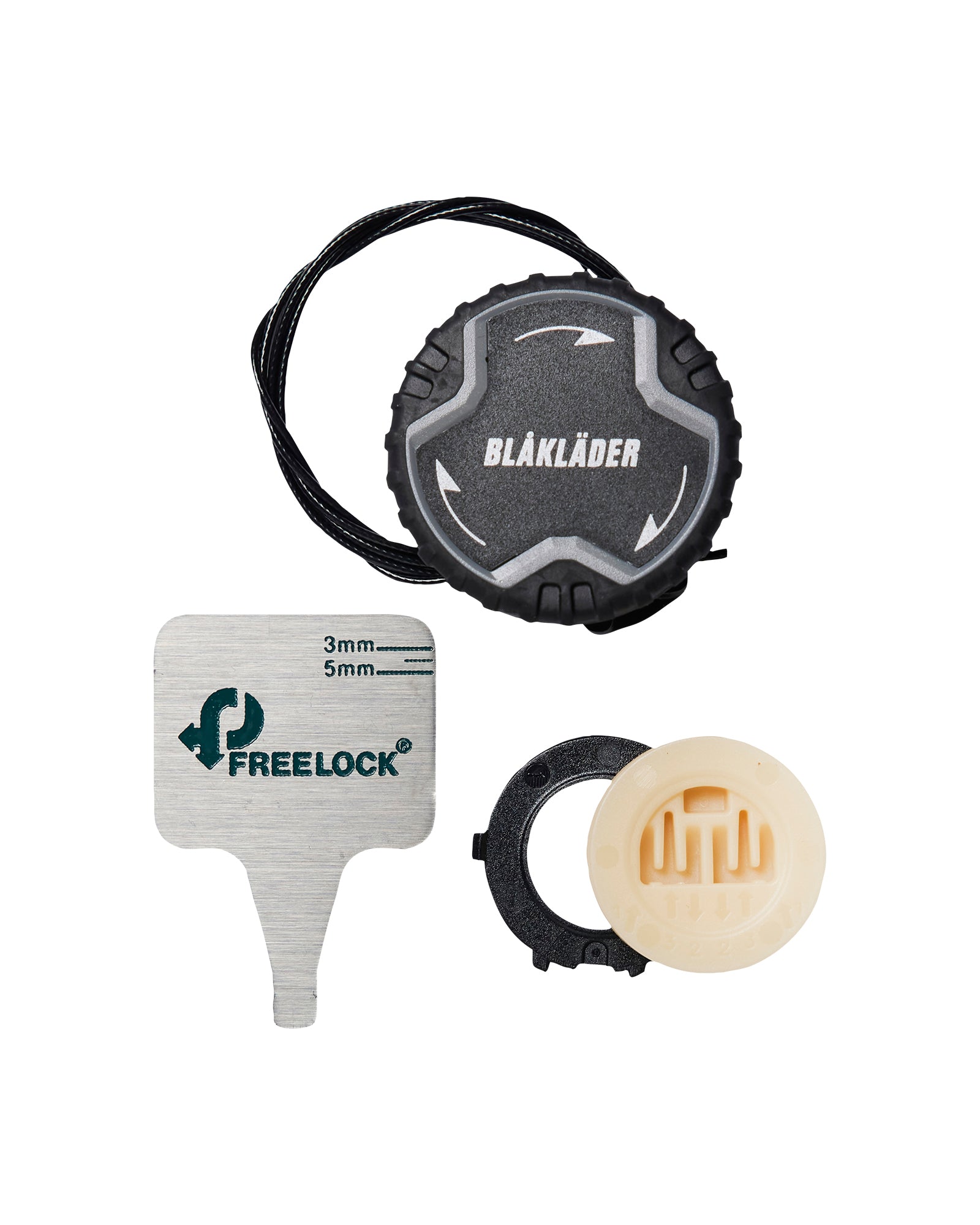Freelock Repair Kit for Low-cut shoes - Black/Mid grey