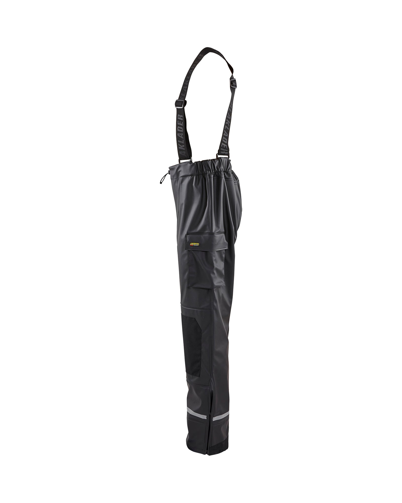 Rain Pants with Reflective Details - Black