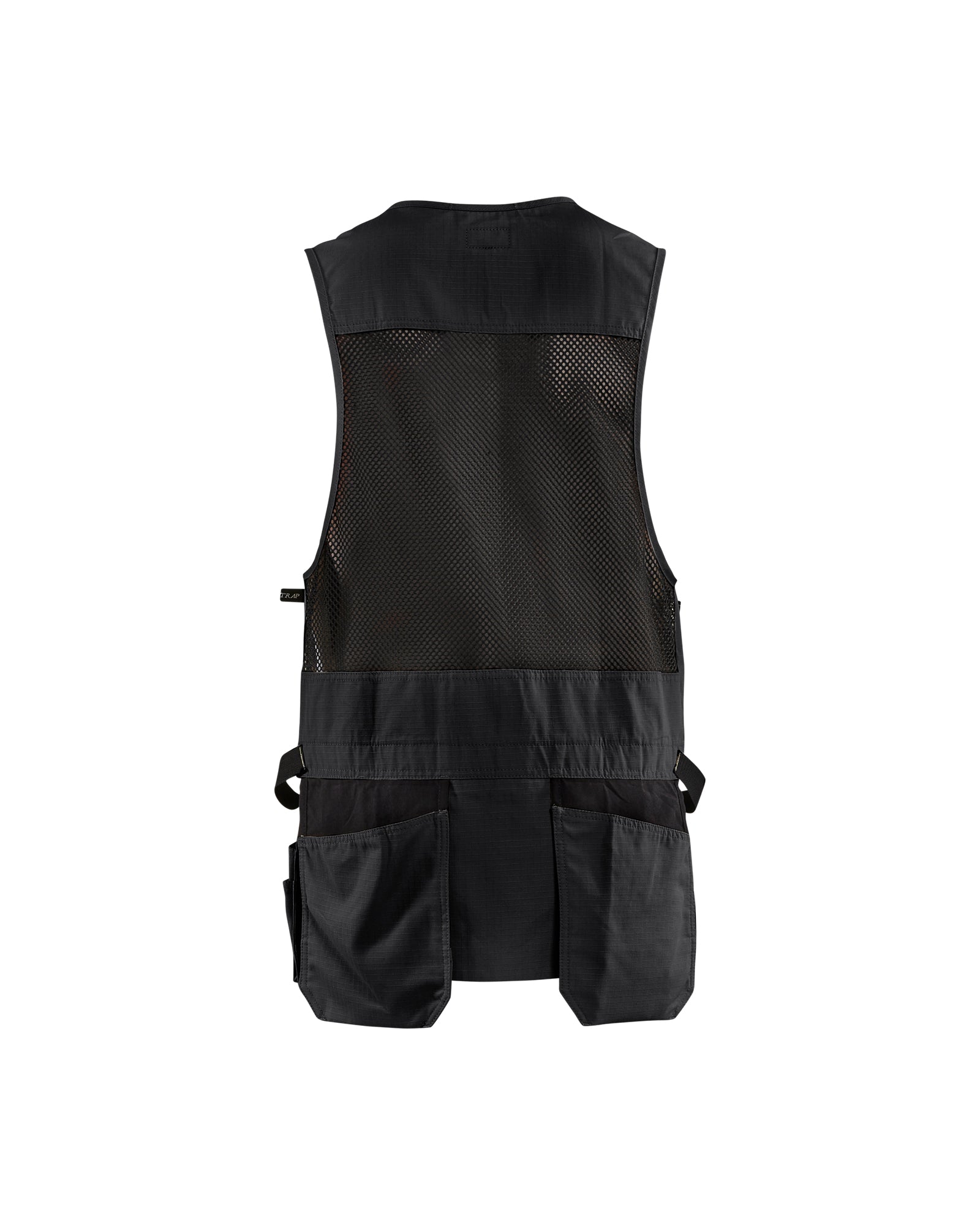 Ripstop Kangaroo Mesh Vest - Black