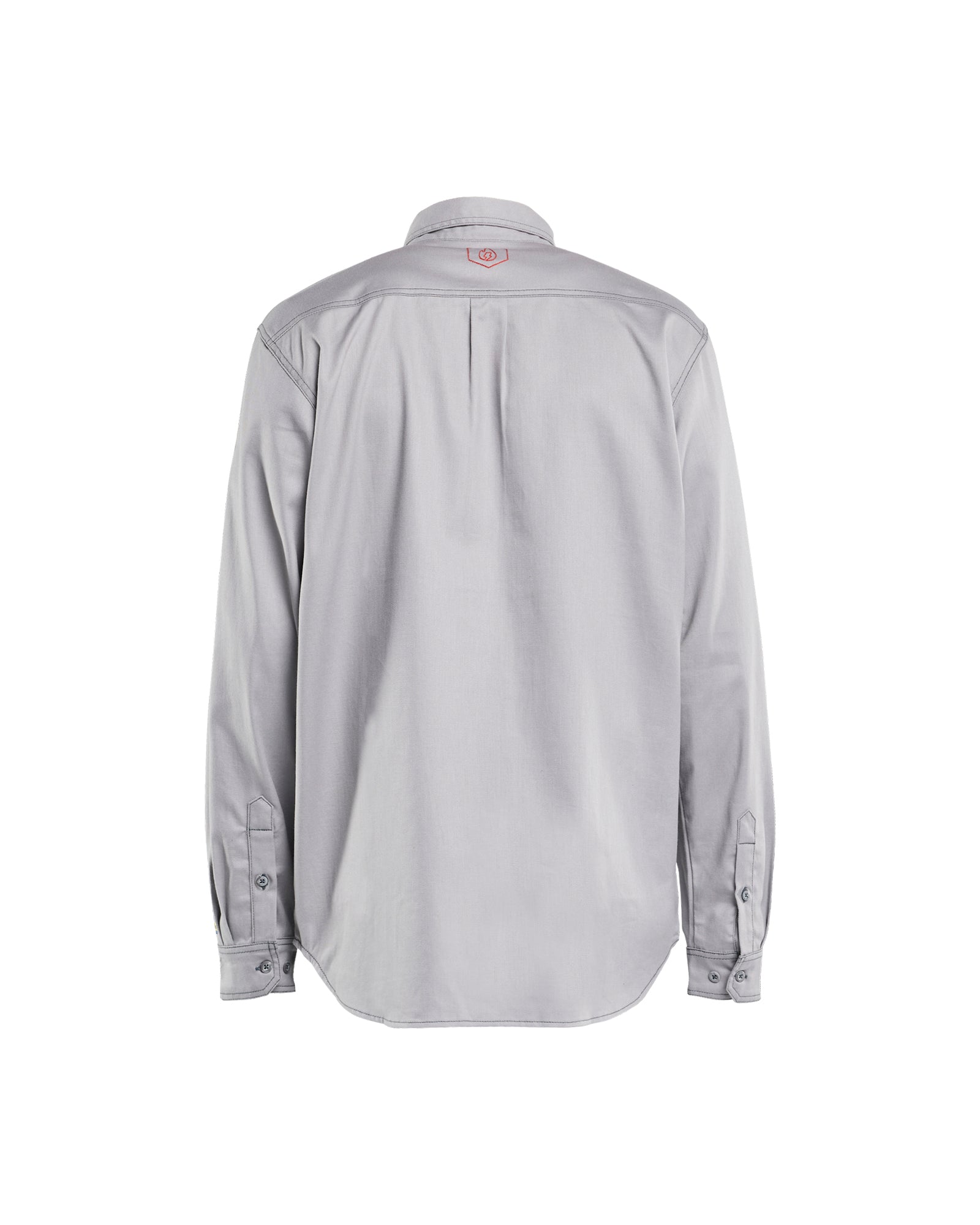 FR Button-Up Shirt - Light grey