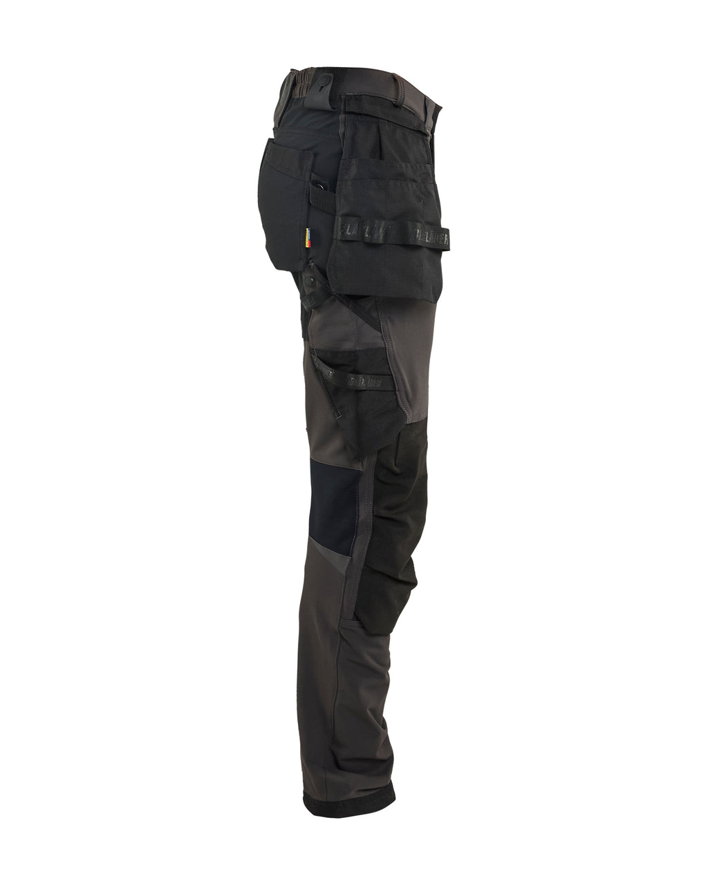 Women's 4-Way Stretch Work Pants - Darkgrey/black