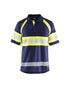 Visibility POLO - Navy blue/Yellow Hi-viz