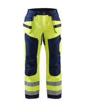 Yellow Hi-viz/Navy blue