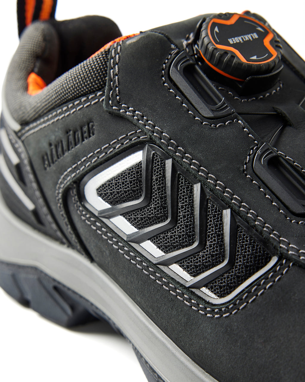 Elite Safety Shoe - Vented - Black