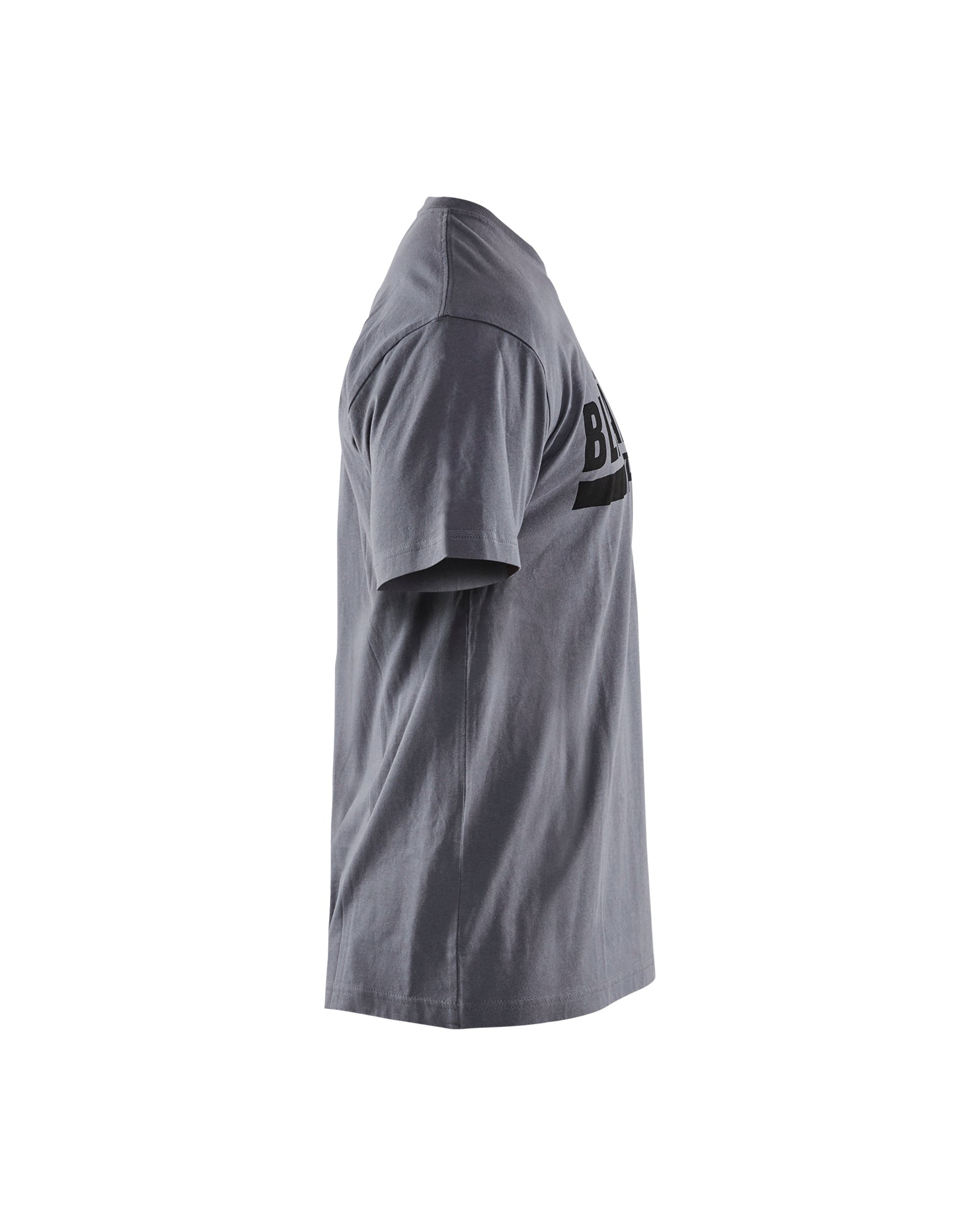 Short Sleeve Branded T-Shirt - Grey