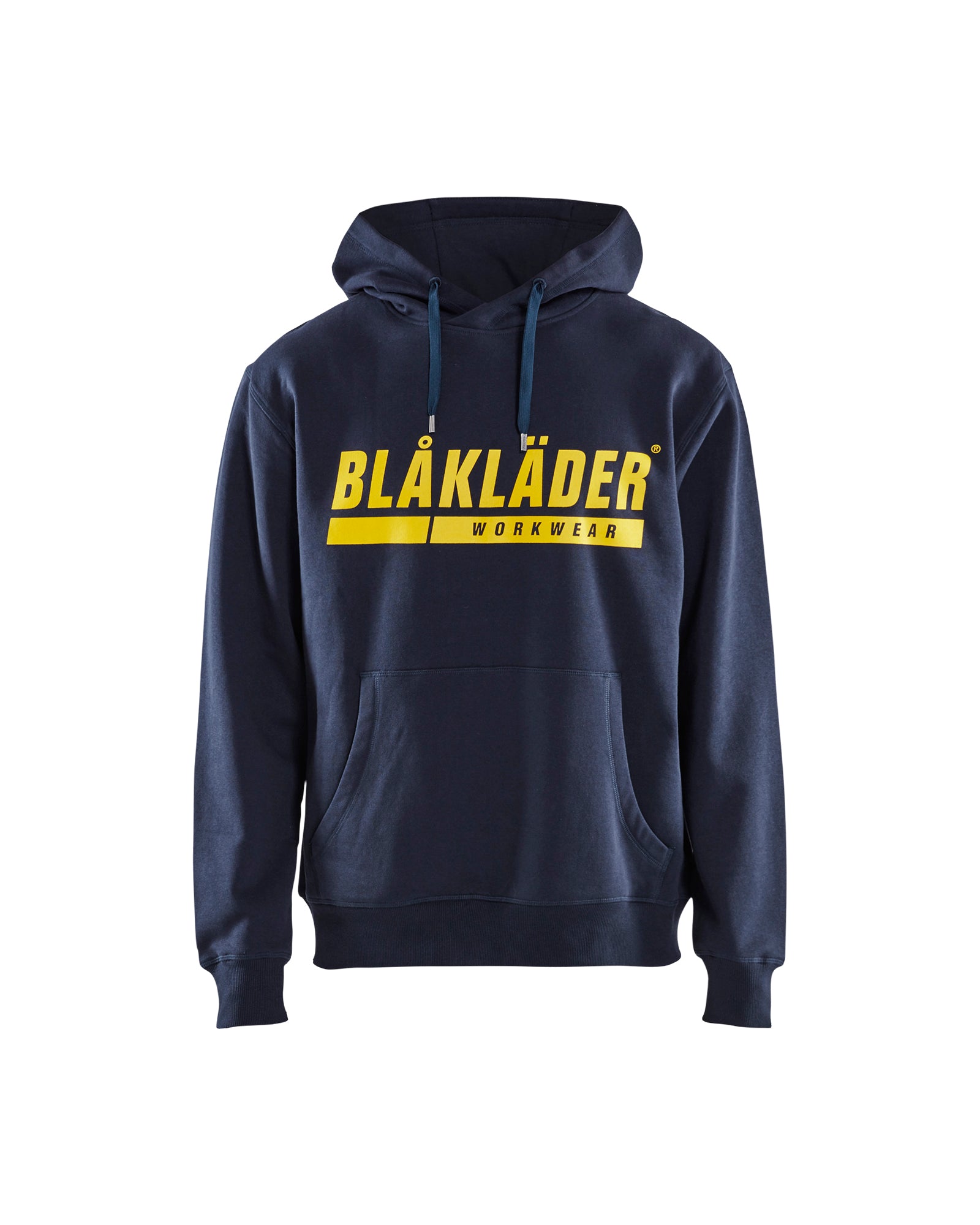 Hooded sweatshirt with print - Dark navy blue
