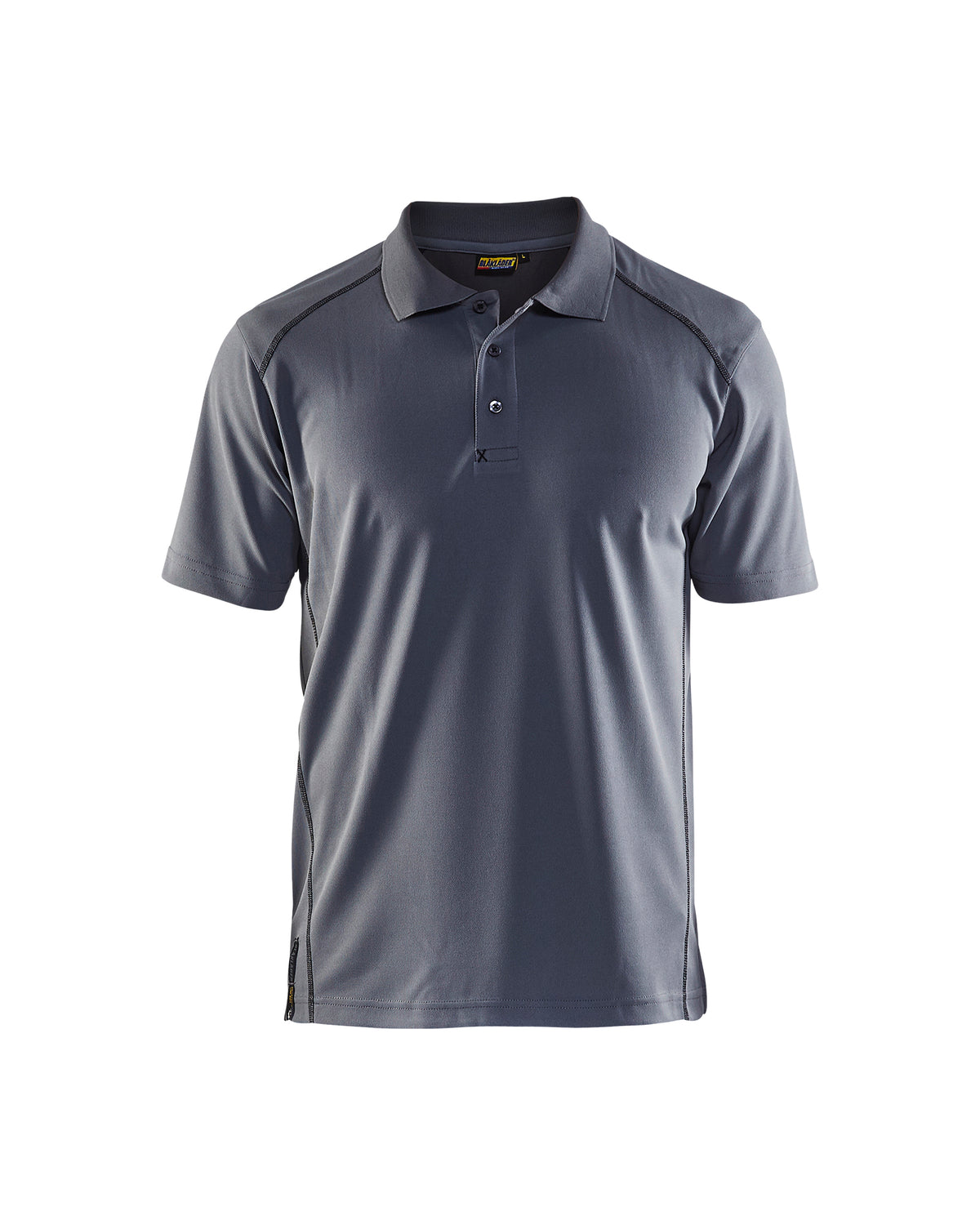 Short Sleeve Polo Shirt - Grey