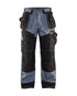 X1600 WORK PANTS - Grey/Black