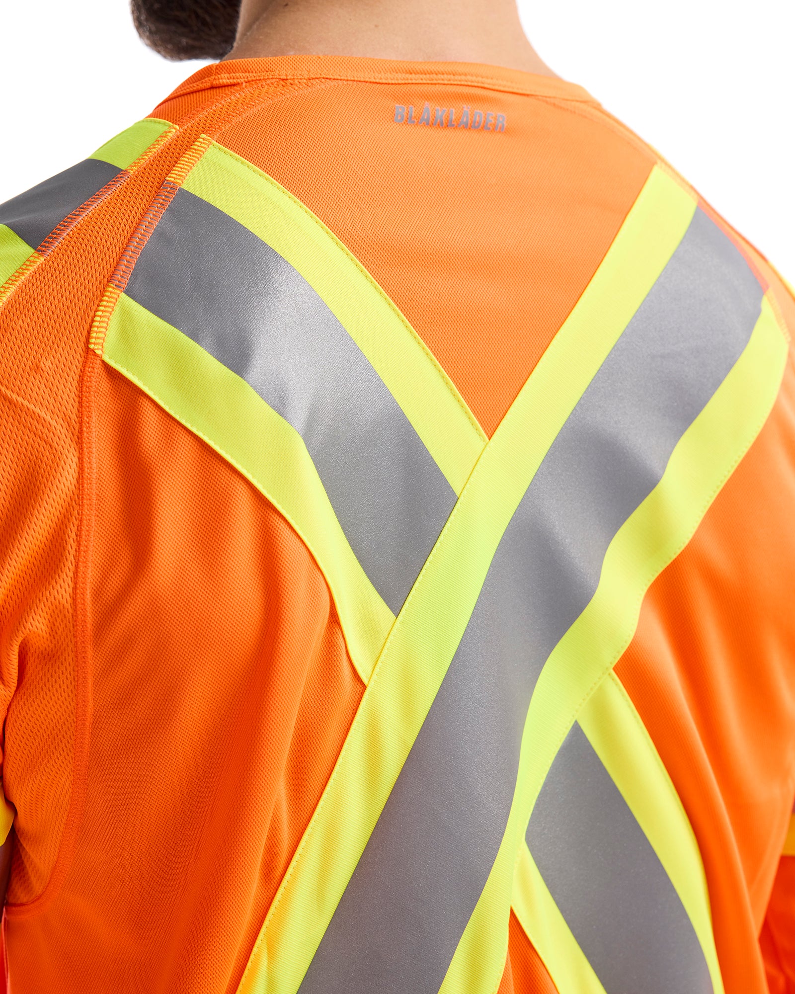 CSA Hi-Vis Long Sleeve T-shirt - Orange